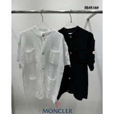 몽클레어 유니 크롭 반팔 가디건