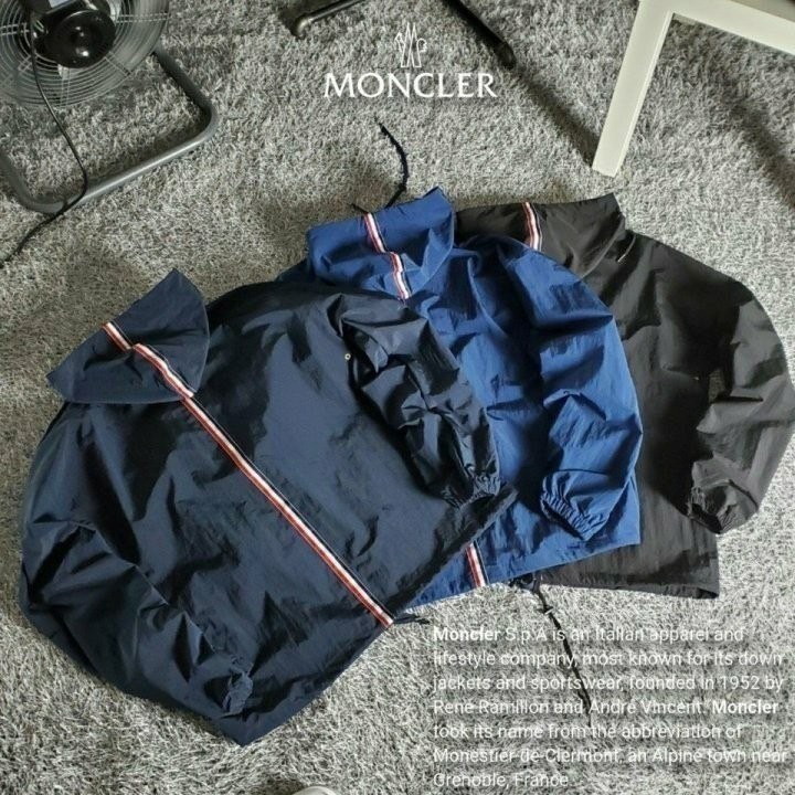 몽클레어 롤링스톤 세로 바람막이