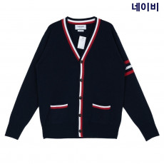 톰브라운 삼색 리빙 가디건