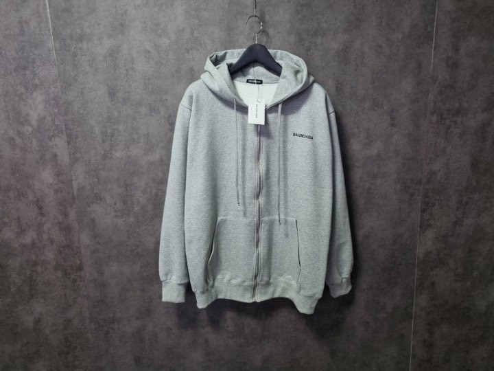 발렌시아가 기모 후드집업