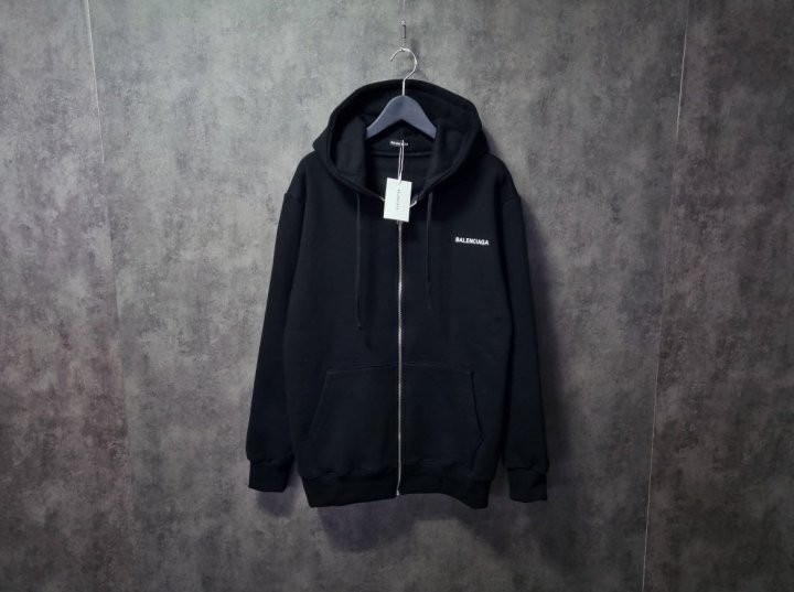 발렌시아가 기모 후드집업