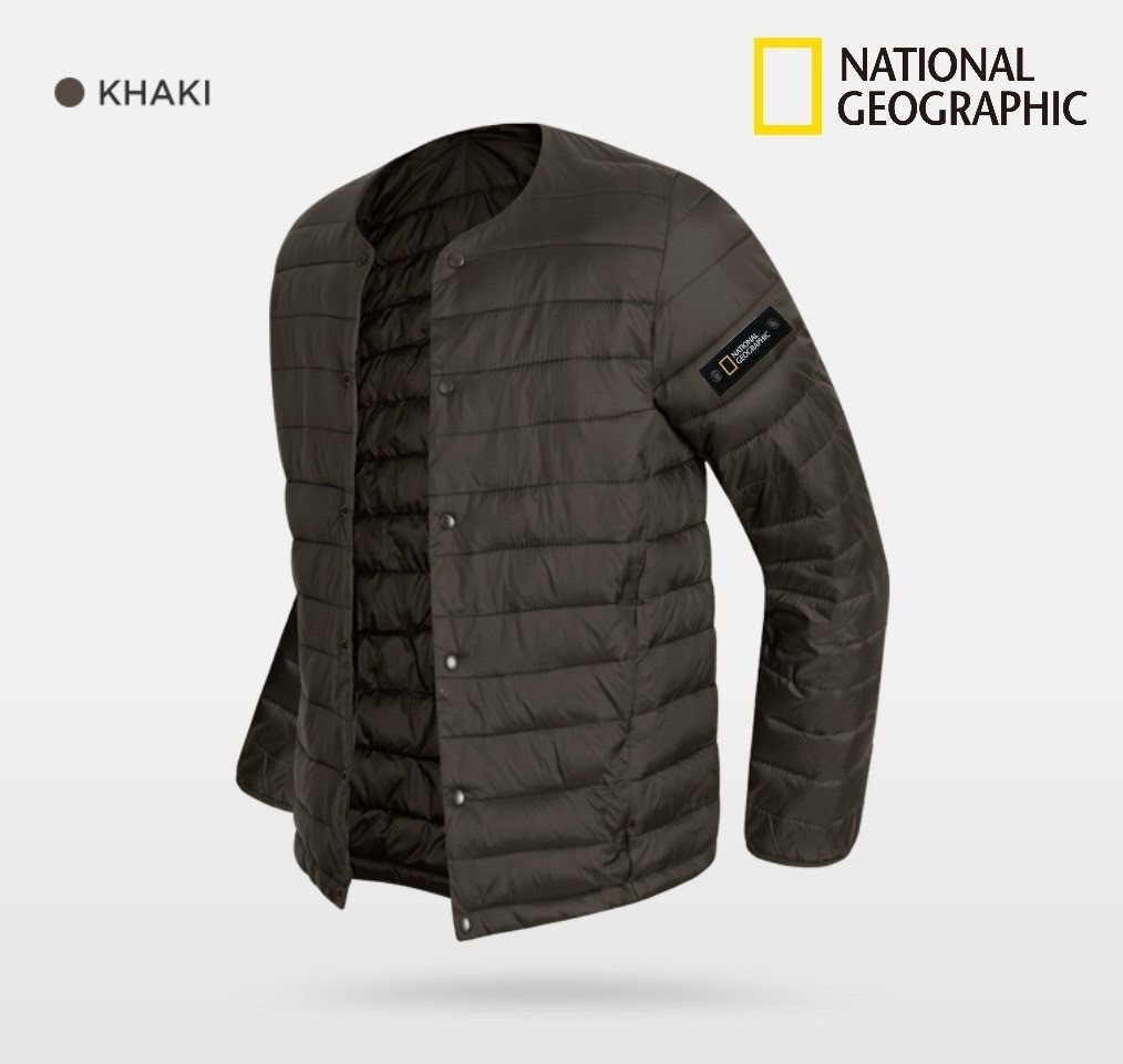 내셔널지오그래픽 경량 다운 패딩