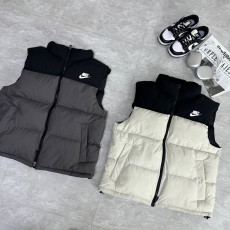 나이키 투톤 패딩 조끼