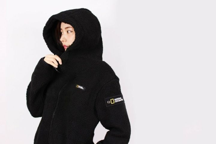 내셔널지오그래픽 코스토니 양털 후리스 후드집업