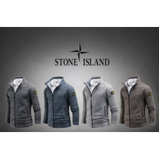 스톤아일랜드 보카시 기모 니트 집업