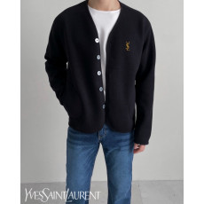 입생로랑 올렌 이중지 가디건