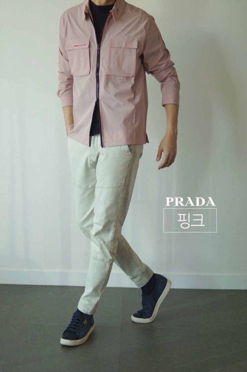 프라다 윈드 쉴드 셔츠 자켓