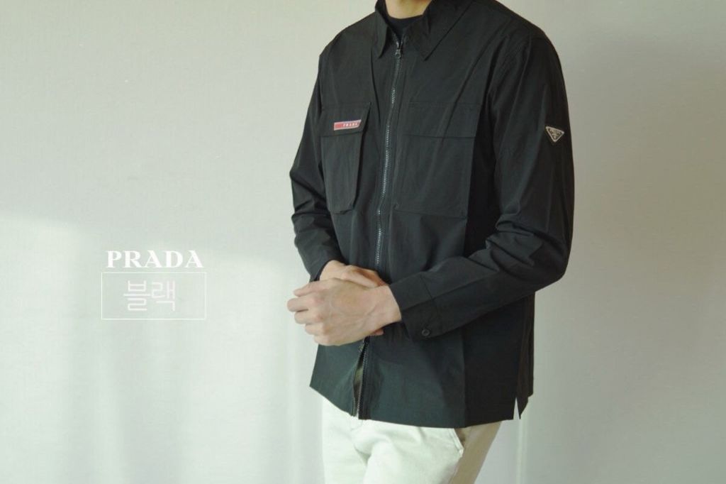 프라다 윈드 쉴드 셔츠 자켓