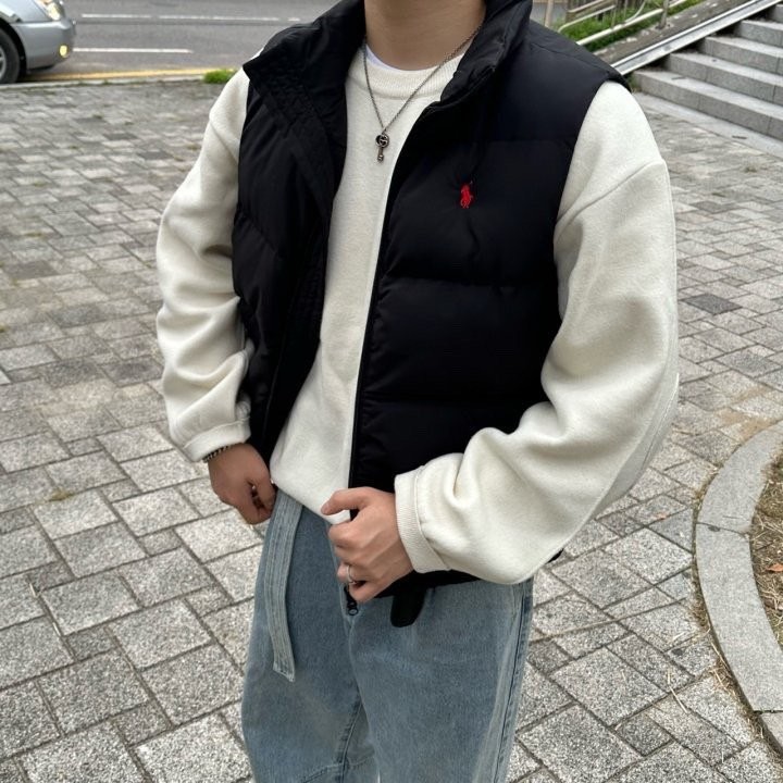 폴로 랄프로렌 ST 다운 패딩 조끼