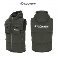 디스커버리 라이언 구스 패딩 조끼