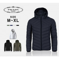 프라다 윈드 후드 경량 패딩