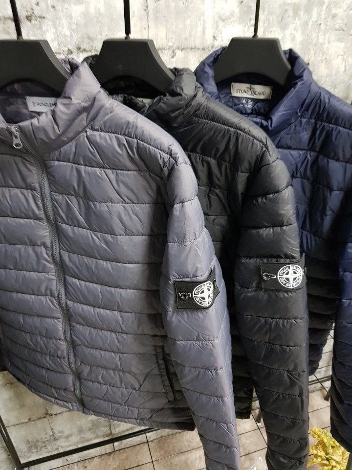 스톤아일랜드 경량 덕다운 패딩