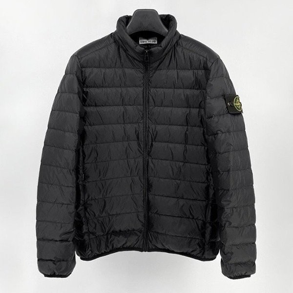 스톤아일랜드 와펜 패치 오리털 경량 패딩