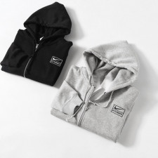 나이키 X 스투시 콜라보 사각 자수 후드집업