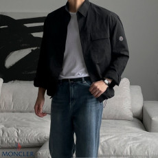 몽클레어 페이드 투포켓 셔츠 자켓