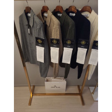 스톤아일랜드 꽈배기 니트 가디건