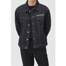 발렌시아가 백로고 데님 자켓