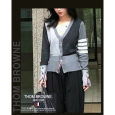 톰브라운 여성 6280 배색 가디건