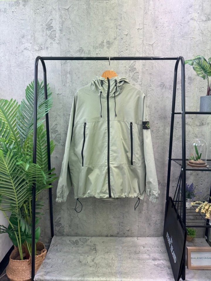 스톤아일랜드 코어 빅포켓 후드 바람막이