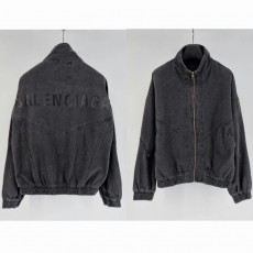 발렌시아가 데님 져지 자켓