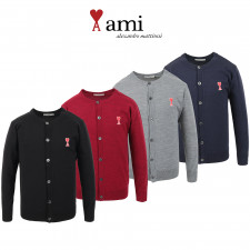 아미 베이직 라운드 가디건