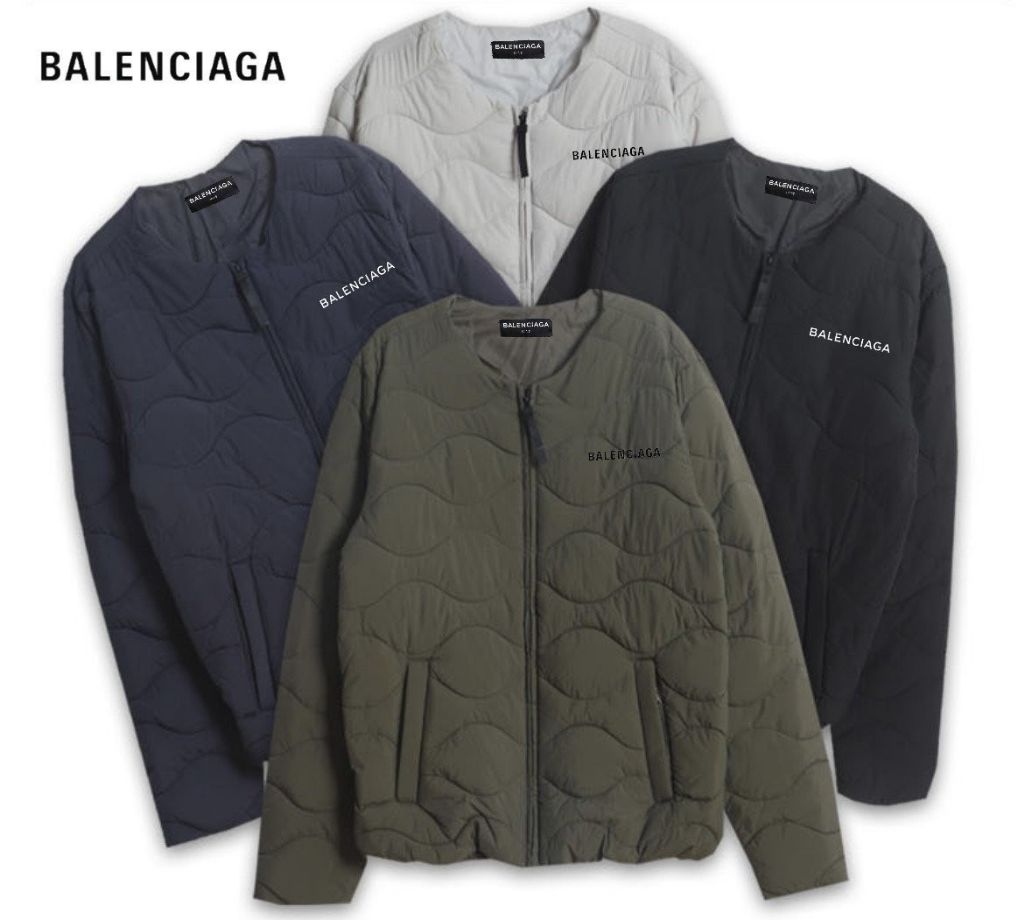 발렌시아가 웨이브 경량 다운 패딩 자켓