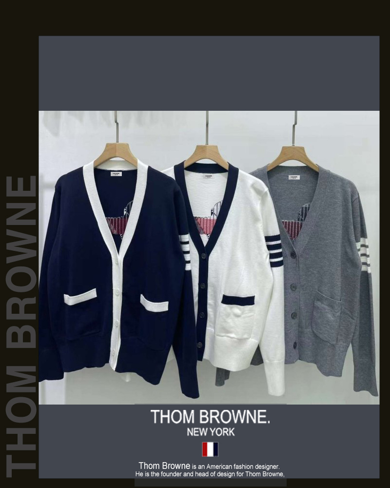 톰브라운 여성 헥터 니트 가디건