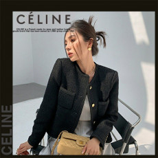 셀린느 여성 4697 골드 버튼 자켓