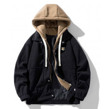 메종키츠네 골덴 후드 자켓