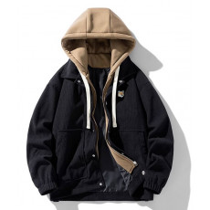 메종키츠네 골덴 후드 자켓