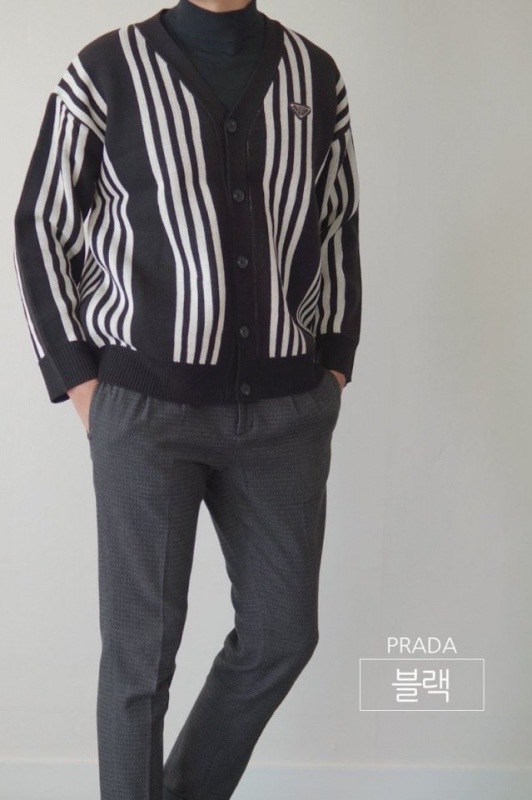프라다 듀풀로 가디건