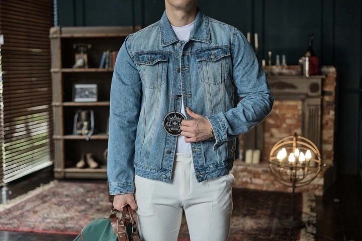 무스너클 시즌 청자켓