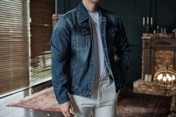 무스너클 시즌 청자켓