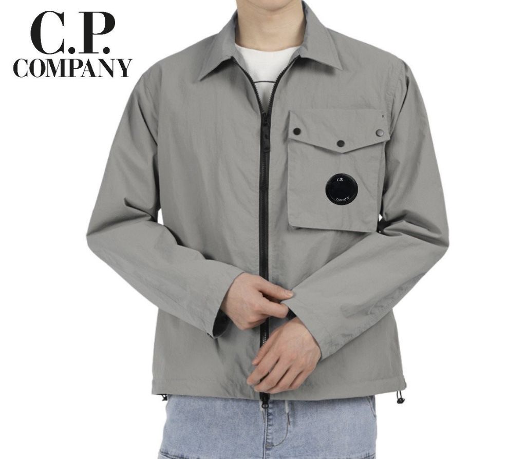 CP컴퍼니 렌즈 와펜 쇼트 포켓 메쉬 바람막이