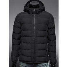 무스너클 후드 패딩