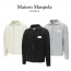 메종마르지엘라 가슴 로고 투웨이 니트 집업