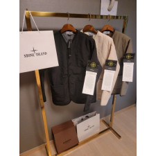 스톤아일랜드 후리스 퀄팅 자켓