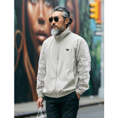 프라다 셔링 바람막이