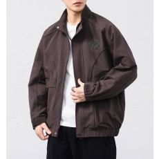 루이비통 레터링 사각 짚업 윈드 자켓