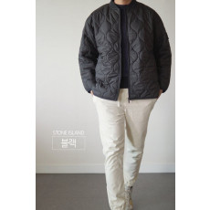 스톤아일랜드 컬팅 점퍼 자켓