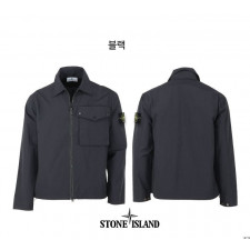 스톤아일랜드 베이직 포켓 투웨이 바람막이