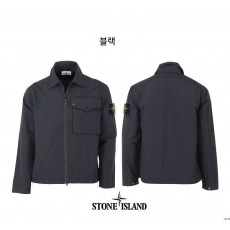 스톤아일랜드 베이직 포켓 투웨이 바람막이