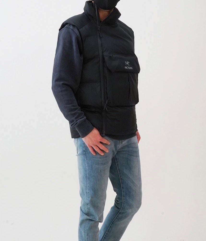 아크테릭스 테크 팩 패딩 조끼