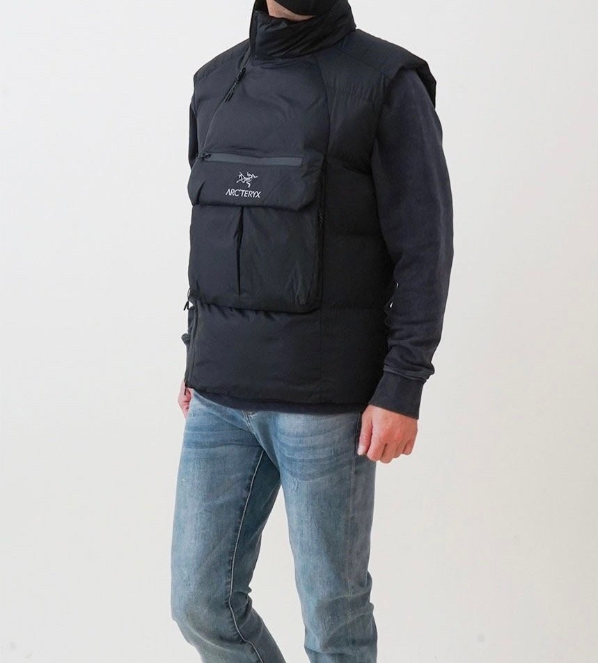 아크테릭스 테크 팩 패딩 조끼