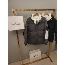 스톤아일랜드 와펜 양털 패딩