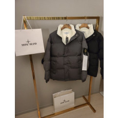 스톤아일랜드 와펜 양털 패딩