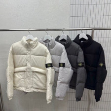 스톤아일랜드 클랩스 숏 패딩