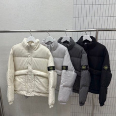 스톤아일랜드 클랩스 숏 패딩