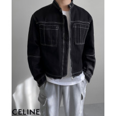 셀린느 스티치 크롭 자켓