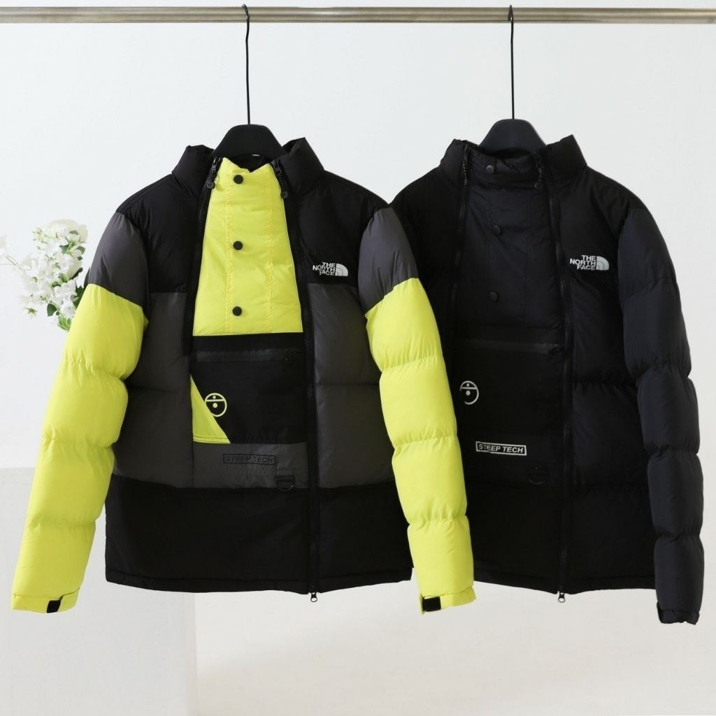 노스페이스 더블 지퍼 파카 패딩